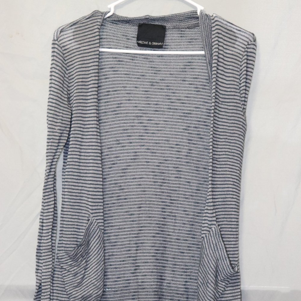 Striped cardigan